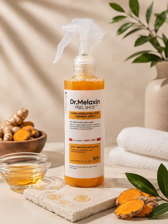DR MELAXIN - Peel Shot Exfoliating Kojic Acid Turmeric Spray 200ml