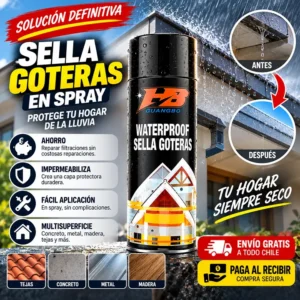 Spray Reparador de Filtraciones y Grietas — Solución Fácil para el Hogar
